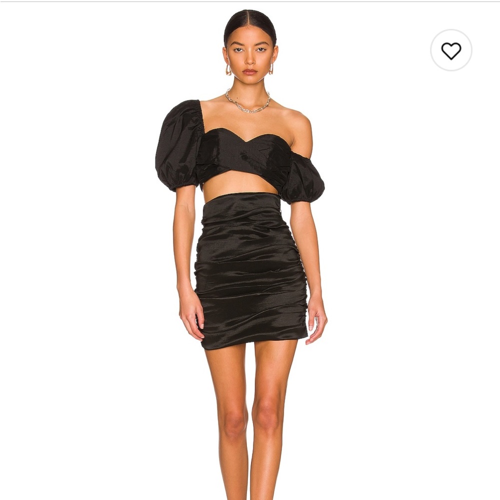 Lovers and Friends Savannah Cropped Top in Black size Small